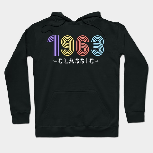 1963 Classic Hoodie by Blended Designs